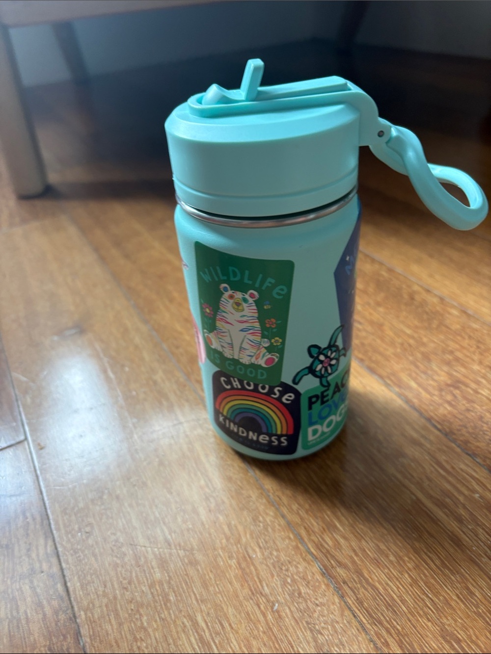 Life Is Good Kids Insulated Straw Bottle - Mint